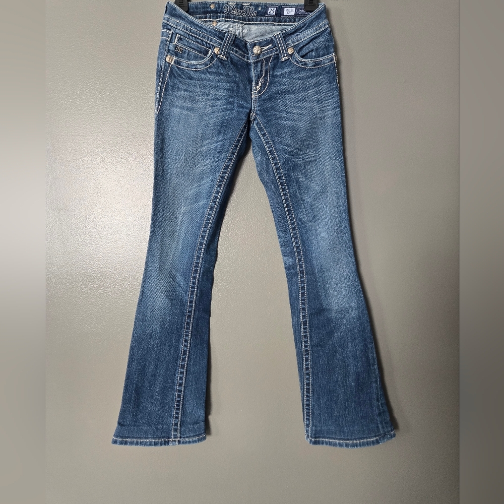 Miss Me Blue Boot Cut Jeans